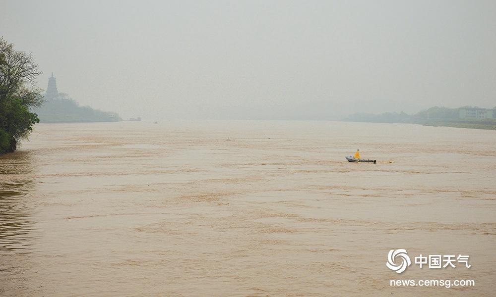 Flood No. 1 in Xiangjiang River